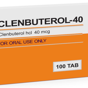 Clenbuterol HCL 40 mcg